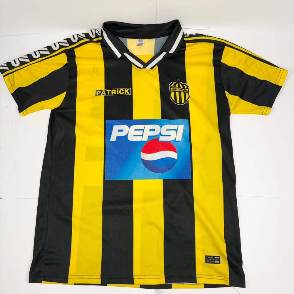 Patrick Real España Men Honduras Pepsi Sponsor Soccer Jersey Size L